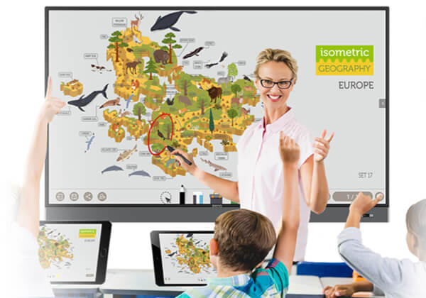 Rm5502k 55 Education Interactive Flat Panel Benq Business Europe